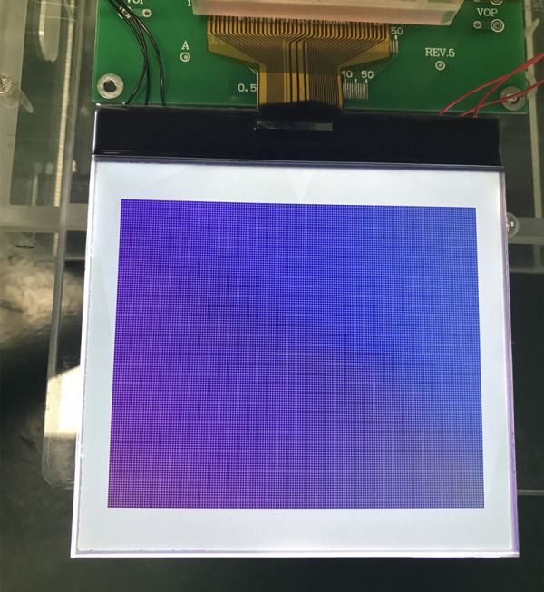 Dotykový displej 160x132 s rozlišením LCD FSTN