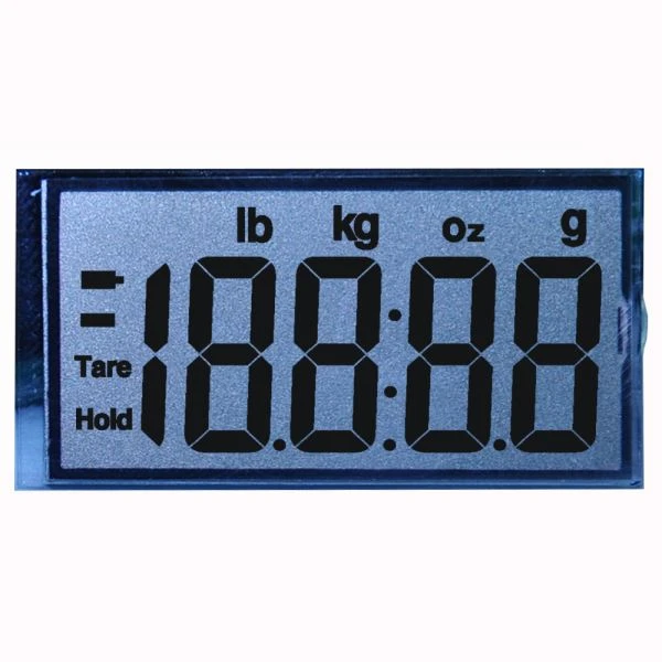 7segmentový displej TN Pozitivní LCD 16 pinů LCD obrazovky